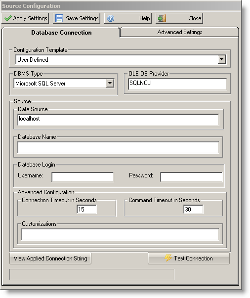 Configuration - Source Configuration Q12786 [Q12794]